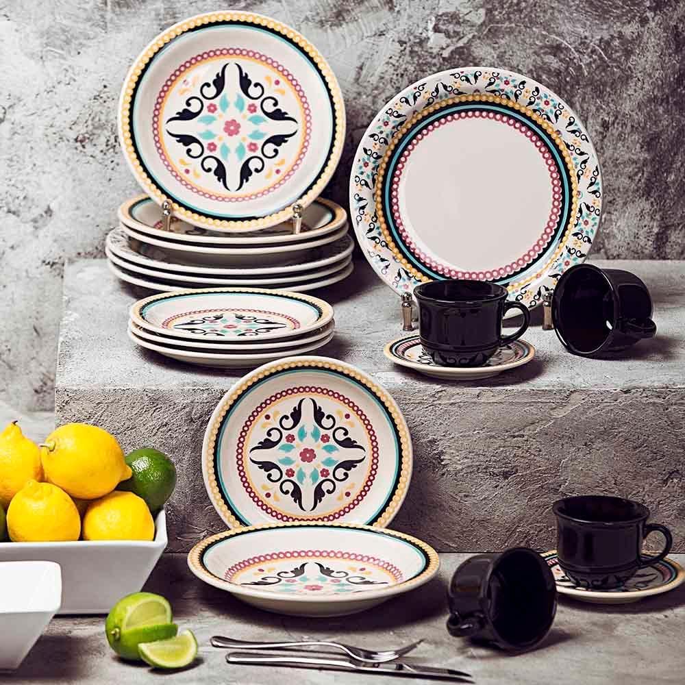 Aparelho de Jantar Luiza Mez - 30 Peças
