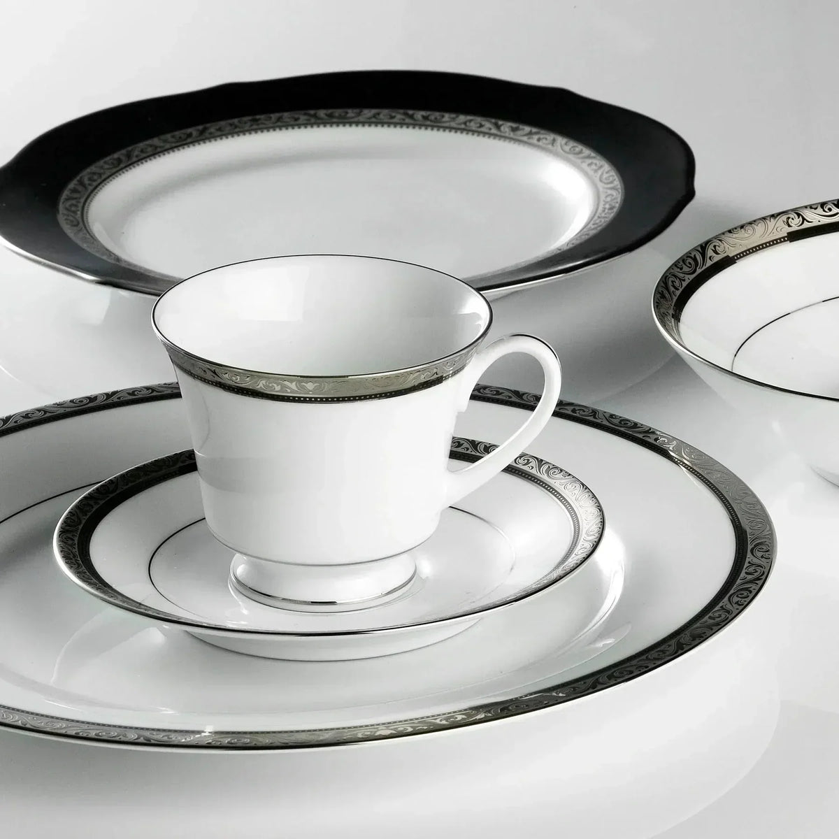 Aparelho de Jantar Platinum 30 Peças